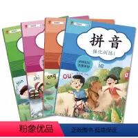 拼音拼读--全4册 [正版]拼音学习神器拼音拼读训练幼升小学前班升一年级声母韵母字母练习幼小衔接一日一练幼儿园作业练习册