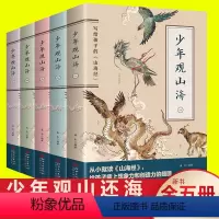 [正版]全5册少年观山海写给孩子的山海经小学生版小学生课外阅读书籍少年观山海国学经典儿童书籍山海经小学生版青少年版儿童