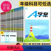 语文+数学+英语 三年级下 [正版]2022春新版通城学典A学案一二三四五六年级下语文数学英语任选江苏 小学同步专项训练