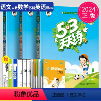 [正版]2024小学53天天练六年级下册语文数学英语六下全套同步训练人教版RJ苏教版SJ译林YL5+3五三江苏6年级下