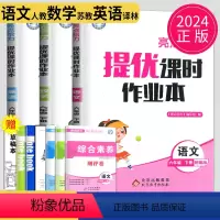 [正版]2024亮点给力提优课时作业本六年级下册语文英语数学六下全套人教版苏教版译林江苏小学6年级下学期课时练作文本练