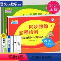 [正版]2024版亮点给力同步跟踪全程检测二年级下册语文数学全套人教版苏教版江苏小学2年级下学期同步训练辅导书练习册各