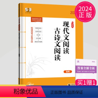 [正版]2024新版53语文高考现代文阅读古诗文阅读高考语文阅读专项训练练习册文言文阅读古代诗歌鉴赏高三高中复习资料曲