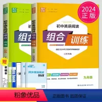 组合训练九年级全一册英语+语文 九年级/初中三年级 [正版]2024初中英语阅读组合训练九年级全一册江苏译林版初三英语完