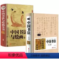 [正版]2册 精装中国书法一本通+中国书法与绘画全书一本通中国书法大全入门写意花鸟临摹初学者自学水墨山水画学习练习零基