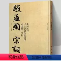 [正版]现货速发赵孟頫宋词 中国历代书法名家作品集字大8开简体旁注繁体简体对照毛笔书法临帖集字赵孟頫赵孟俯行书字帖全集