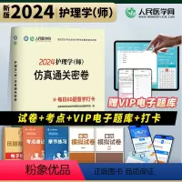 [正版]2024年备考初级护师资格考试护理学(师)仿真通关密卷模拟押题历年真题试卷练习题全国卫生专业技术资格考试用书人