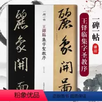 [正版]一碑一帖 王铎临集字圣教序书法字帖 孙宝文毛笔书法教程 毛笔临摹字帖软笔书法练字帖行书字帖历代名家作品选系列上