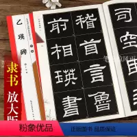 [正版]汉隶乙瑛碑名家墨宝选粹临帖放大本 毛笔软笔隶书练字帖附简体旁注武鄂编 成人初学者书法习字帖崇文书局