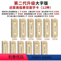 [12本合集]升级大字版 [正版]升级大字版 近距离字卡欧阳询九成宫醴泉铭 曹全碑隶书 智永真草千字文 颜真卿多宝塔碑颜