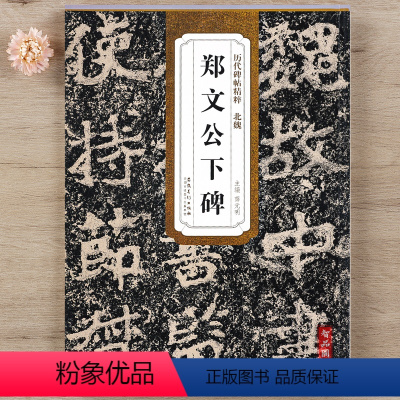 [正版] 历代碑帖精粹 北魏郑文公下碑 简体旁注技法解析 魏碑字帖 第四辑毛笔软笔楷书碑帖书法练字帖 薛元明编 安徽美