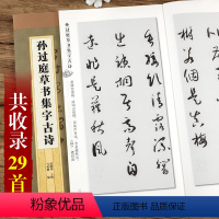 [正版]孙过庭草书集字古诗 集字字帖系列 软笔毛笔草书练字帖 附简体旁注 五言七言古诗 郑晓华编 上海辞书出版社