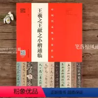 [正版]王羲之王献之小楷通临 翁志飞编 二王楷书整碑通临视频全覆盖 成人初学者临摹小楷毛笔书法字帖 河南美术出版社