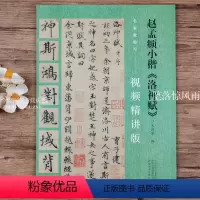 [正版]赵孟頫小楷洛神赋 名家教你写视频精讲版 赵体楷书碑帖简体释文通临教程书法初学者辅导班用书入门基础字帖 河南美术