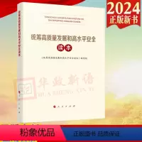 [正版]2024新书 统筹高质量发展和高水平安全读本 人民出版社 高质量发展和高水平安全