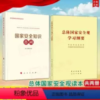 [正版]2本合集2022新版 总体国家安全观学习纲要(32开)+国家安全知识百问 总体国家安全观普及丛书 普及国家安