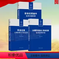[正版]3册合集 办理职务违法 职务犯罪疑难案例评析+职务犯罪案件疑难问题精解+职务犯罪立案标准与司法适用 中国方正出