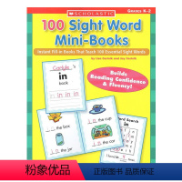 [正版]英文原版 Scholastic 100 Sight Word Mini-Books Grades K-2 小学