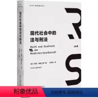 [正版]现代社会中的法与刑法