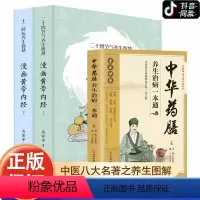 [正版]2023新版 漫画版黄帝内经上下册+中华药膳养生治病一本通全3册 马寅中二十四节气养生智慧 中医八大名著之一养