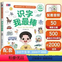 [正版]识字我棒 学前识字1000 JST主题识字认知百科幼儿启蒙看图识字大全幼儿园认字学前启蒙用书 宝宝学龄前儿童