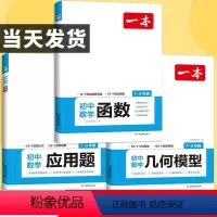 [全套3本]应用题+几何模型+函数 全国通用 [正版]2024新 一本初中数学几何模型函数专题与解题通法秘籍应用题专项训