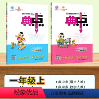 ★[人教版语/数]典中点.全2册 一年级上 [正版]2023秋 典中点一年级上册同步练习册 人教版语文苏教版北师大版数学