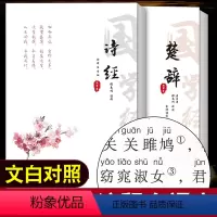 [正版]诗经楚辞全集注音完整版 原文译文注释注析评析 诗经风雅颂全集原著无删减小学生楚辞全集离骚诗经楚辞取名中国古诗词