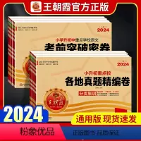 [全套6本]真题卷语数英+冲刺卷语数英 小学升初中 [正版]小升初真题卷2024各地真题精编卷考前突破密卷语文数学英语人