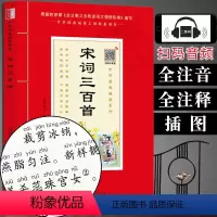 [正版](全注音+扫码音频)宋词三百首注音版原文带拼音注释版 少儿国学经典书籍中华原典诵读书系诗词阅读学生版