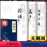[正版]四书全套注音完整版 论语大学中庸孟子全集 四书章句集注文白对照孟子全集孔子论语国学注音小学生初高中生阅读书籍国