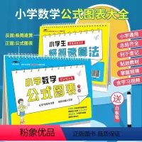 小学数学公式图表(正反两面) 小学通用 [正版]极简速算法+公式图表 小学数学公式台历大全图表小学生公式思维训练知识性卡