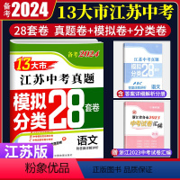 [江苏省13大市中考真题 语文] 江苏省 [正版]备考2024新版13大市江苏中考真题模拟分类28套语文江苏中考真题卷模