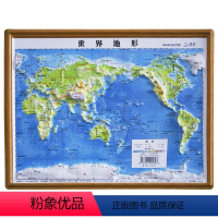 [正版]全新版 世界地形3D立体地图 30cm*23cm 小号立体地图 3D打印模型地图 PVC一体成型 世界地图挂图