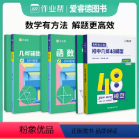 [3本套]作业帮初中数学几何模型+辅助线+函数 初中通用 [正版]备考2024于中考数学16讲第五版5版浙江大学出版社中