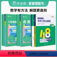 [3本套]作业帮初中数学几何模型+辅助线+函数 初中通用 [正版]备考2024于中考数学16讲第五版5版浙江大学出版社中