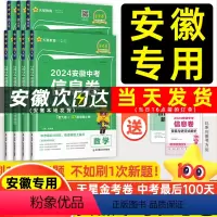 [3本套]安徽中考信息卷 语数英 安徽省 [正版]2024版安徽中考信息卷金考卷安徽中考考向卷百校联盟中考押题卷历年真题