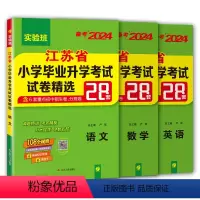 [江苏小升初真题卷2024]语文+数学+英语(更划算) 小学升初中 [正版]2024新版江苏小升初真题卷语文数学英语试卷