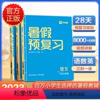 学而思暑假预复习 二升三年级 小学通用 [正版]当天发暑假预复习一本通语文数学英语一升二升三升四升五升六年级上下册学霸暑