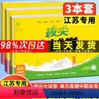 ?[江苏专用]三年级下 语数英 小学通用 [正版]2024春通城学典拔尖大试卷一1二2三3四4五5六6年级语文数学英语上