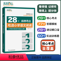 28个核心考点吃透小学语文阅读 小学通用 [正版]天天向上28个核心考点吃透小学语文阅读小学语文阅读理解专项强化训练小学