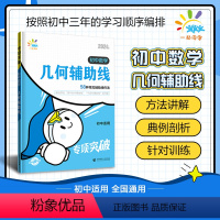 初中数学专项突破 几何辅助线 初中通用 [正版]2024版一起同学初中数学计算题函数几何辅助线应用题专项突破七八年级上下