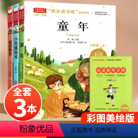 快乐读书吧六年级上册[3本] [正版]四川专版快乐读书吧六年级上册全套3册童年高尔基爱的教育小英雄雨来原著6年级上非必读