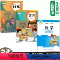 [正版]2024新版小学六6年级下册人教版语文精通版英语北师大版数学全套3本装 六年级下学期语数英人教语文精通3起点英