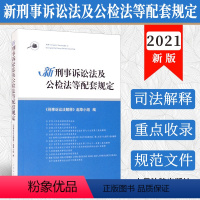 [正版]2021年新刑事诉讼法解释 刑事诉讼法及公检法等配套规定 中华人民共和国刑事诉讼法及司法解释 规范性文件 相关