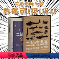 [正版]升级版无刷边二战信息图:新增4米长巨幅战事表,数据化全景透视第二次世界大战50+主题300+幅图表,百科全书式