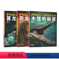 翼龙+恐龙+水怪的秘密全3册 [正版]恐龙+翼龙+水怪的秘密动物海洋世界博物大百科自然探索恐龙图册科学图鉴科普绘本3-6