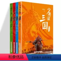 少年读三国 全套4册 [正版]少年读三国全套4册成君忆7-14岁青少年小学生课外阅读书籍蜀汉旌鼓东吴鲸波罗贯中彩图版资治