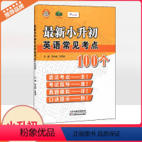 [正版]2021年小老虎图书小升初英语常见考点100个小学英语语法考点考试指导真题模拟口诀提示四五六年级小升初英语面试