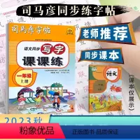 [语文同步写字课课练]上册 小学一年级 [正版]2024版小学生必背古诗文同步年级语文同步写字课课练上册一二三四五六年级